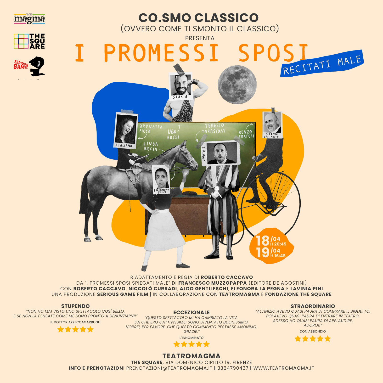 Co.Smo Classico - I promessi sposi recitati male